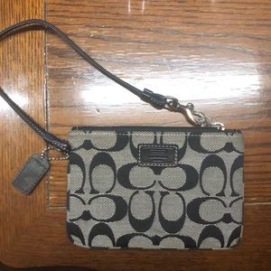 Small Coach wristlet